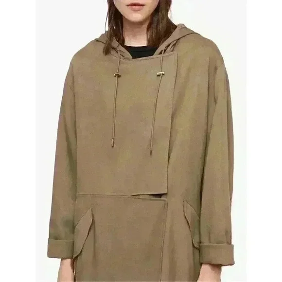 All saints bexley‎ Parker hooded lightweight jacket XS oversized fits up to XL - Picture 13 of 13